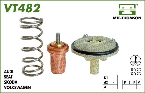 MTE-THOMSON Thermostat Article number: VT482.83 cheaply