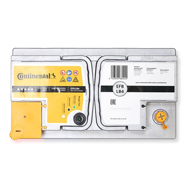 Continental Battery Article number: 2800012005280 cheaply