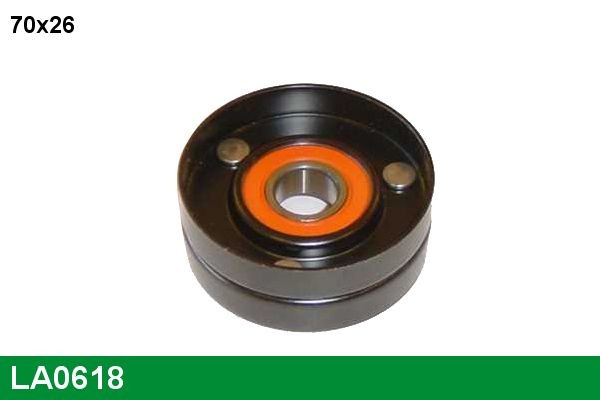 LUCAS Deflection / Guide Pulley, v-ribbed belt Article number: LA0618 cheaply