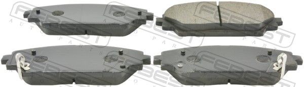 FEBEST Brake pad set Article number: 0501-BMF cheaply