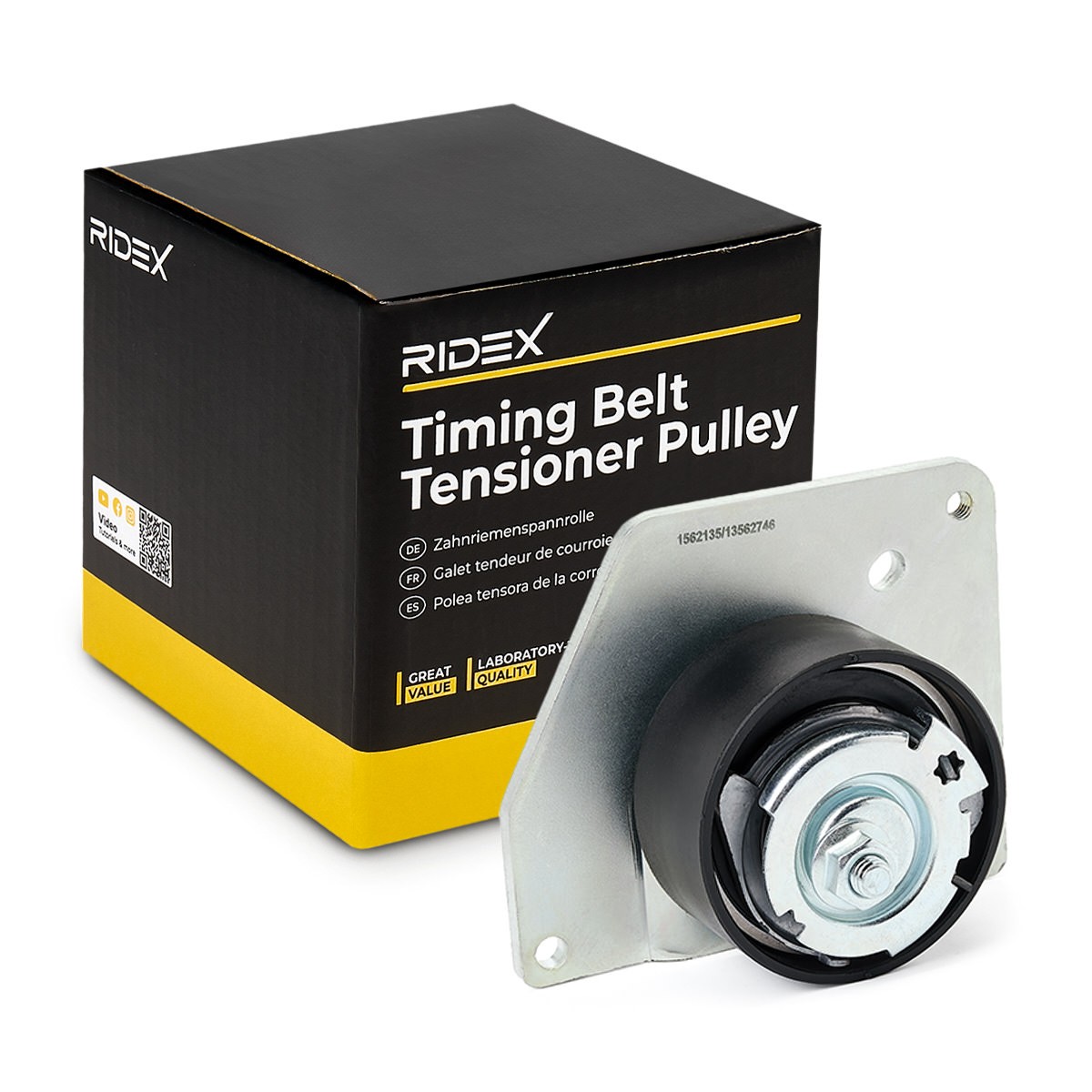 RIDEX Timing belt tensioner pulley Article number: 308T0143 cheaply