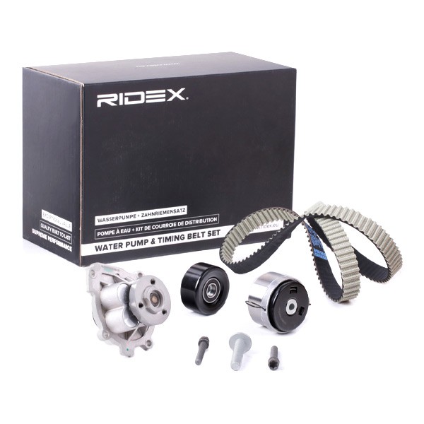 RIDEX Water pump and timing belt kit Article number: 3096W0069 cheaply