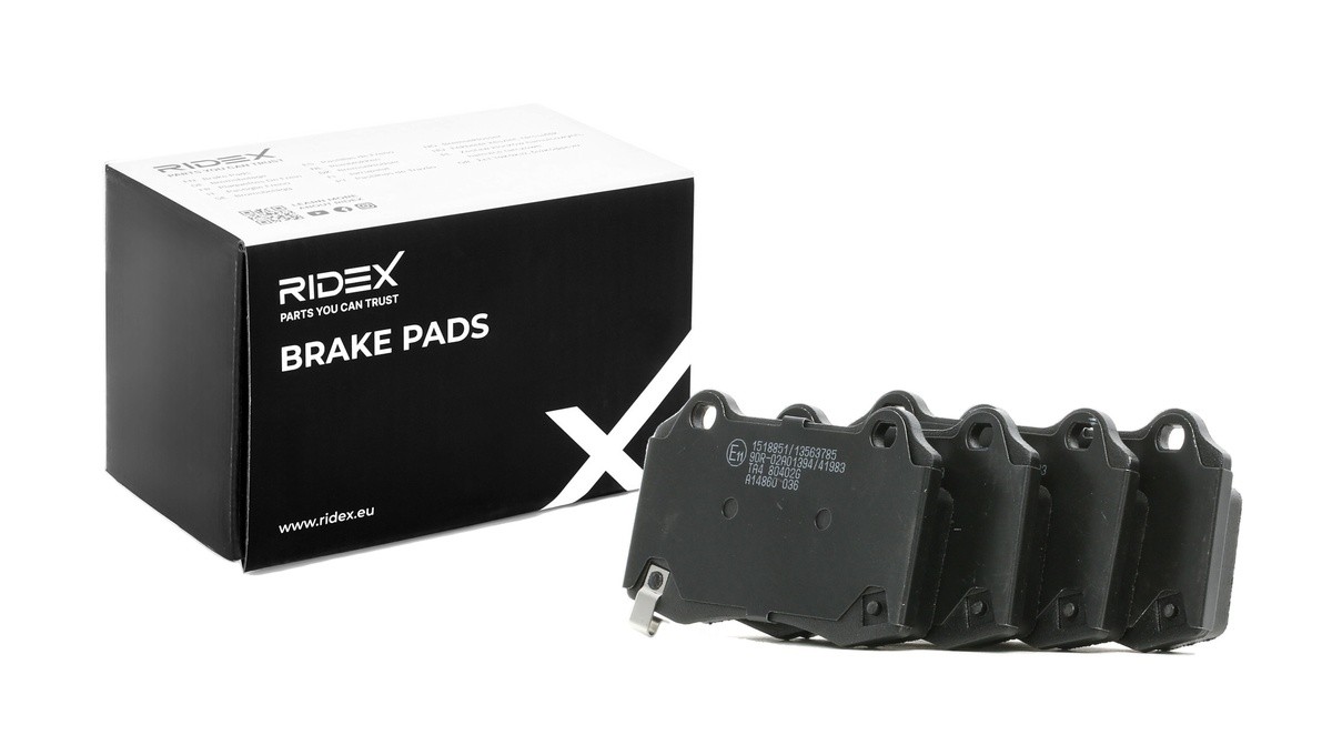 RIDEX Brake pad set Article number: 402B1291 cheaply