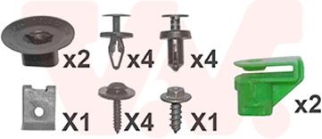 VAN WEZEL Mounting Kit, bumper Article number: 4328793 cheaply