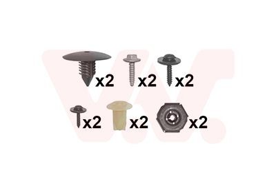VAN WEZEL Mounting Kit, bumper Article number: 4366793 cheaply