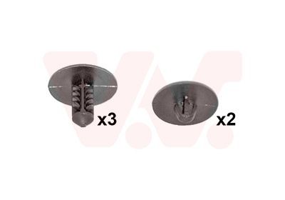 VAN WEZEL Mounting Kit, bonnet Article number: 4366797 cheaply