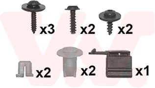 VAN WEZEL Mounting Kit, bumper Article number: 4371793 cheaply