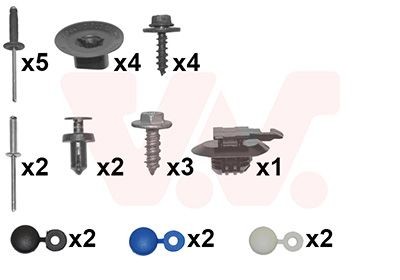 VAN WEZEL Mounting Kit, bumper Article number: 4377793 cheaply