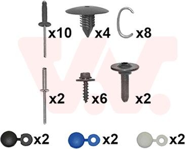 VAN WEZEL Mounting Kit, bumper Article number: 4377794 cheaply