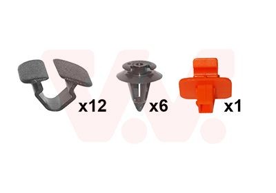 VAN WEZEL Mounting Kit, bonnet Article number: 7622797 cheaply