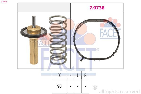 FACET Thermostat Article number: 7.8974 cheaply