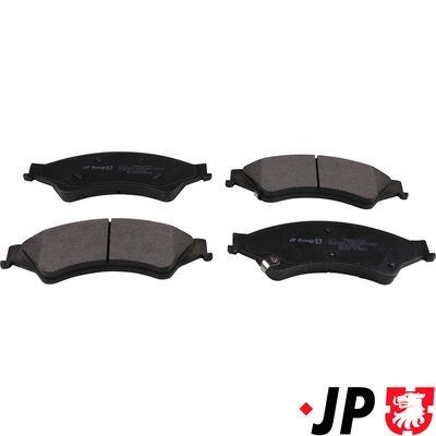 JP GROUP Brake pad set Article number: 1563607610 cheaply