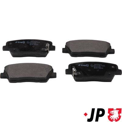 JP GROUP Brake pad set Article number: 3663700510 cheaply