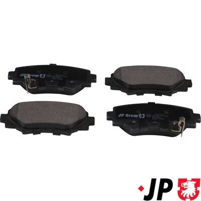 JP GROUP Brake pad set Article number: 3863701110 cheaply