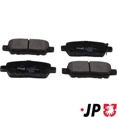 JP GROUP Brake pad set Article number: 4763700110 cheaply