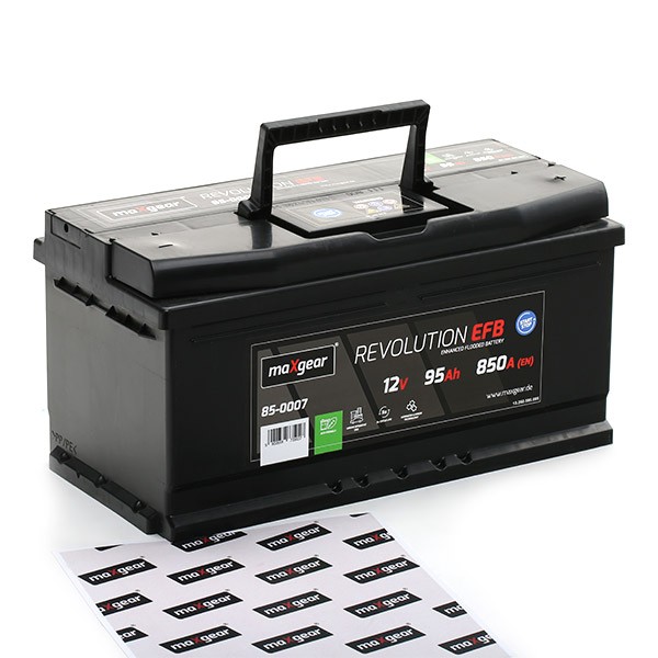 MAXGEAR Battery Article number: 85-0007 cheaply