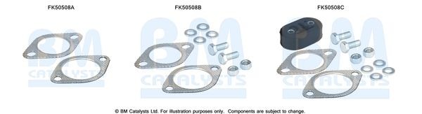 BM CATALYSTS Montagesæt, udstødningsrør Varenummer: FK50508 billige