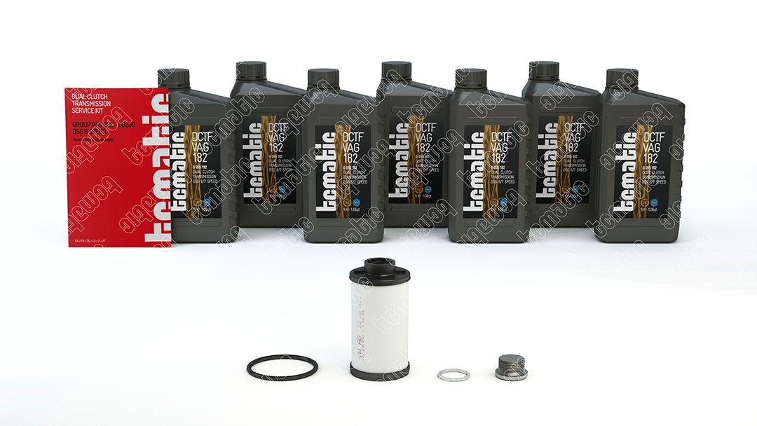 TCMATIC 105.106.1005 Sæt til olieskift automatgearkasse SUPERB 2.0 TDI 4x4 190 HK Diesel