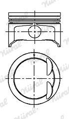 NÜRAL Piston Article number: 87-424500-00 cheaply