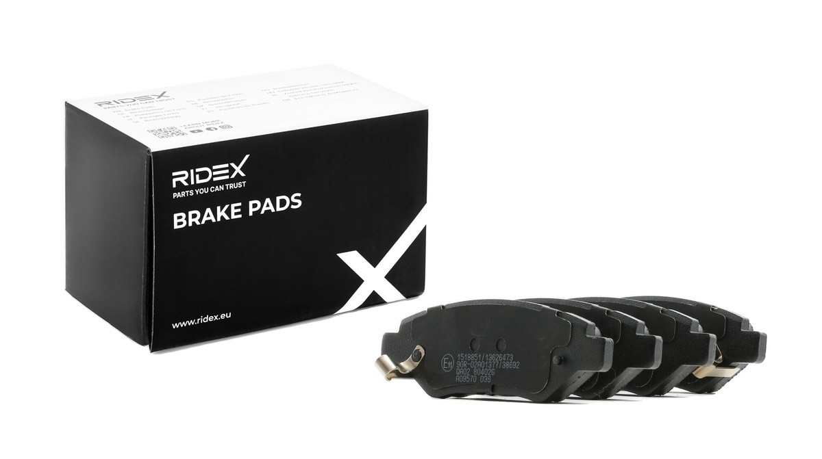 RIDEX Brake pad set Article number: 402B1311 cheaply