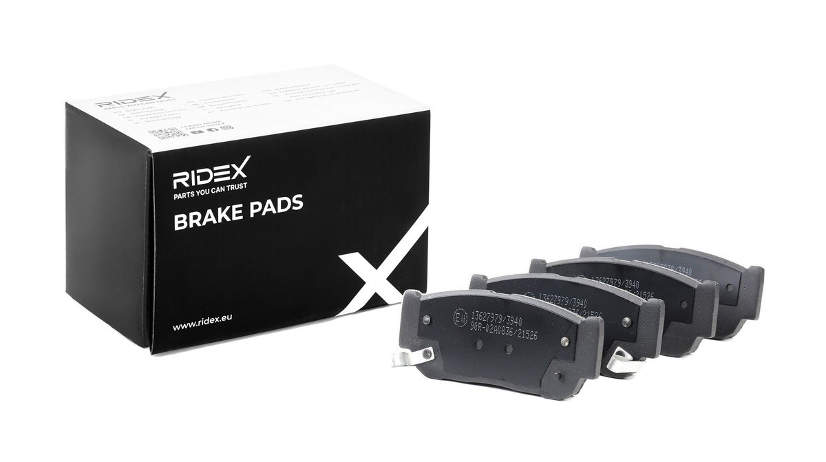 RIDEX Brake pad set Article number: 402B0930 cheaply