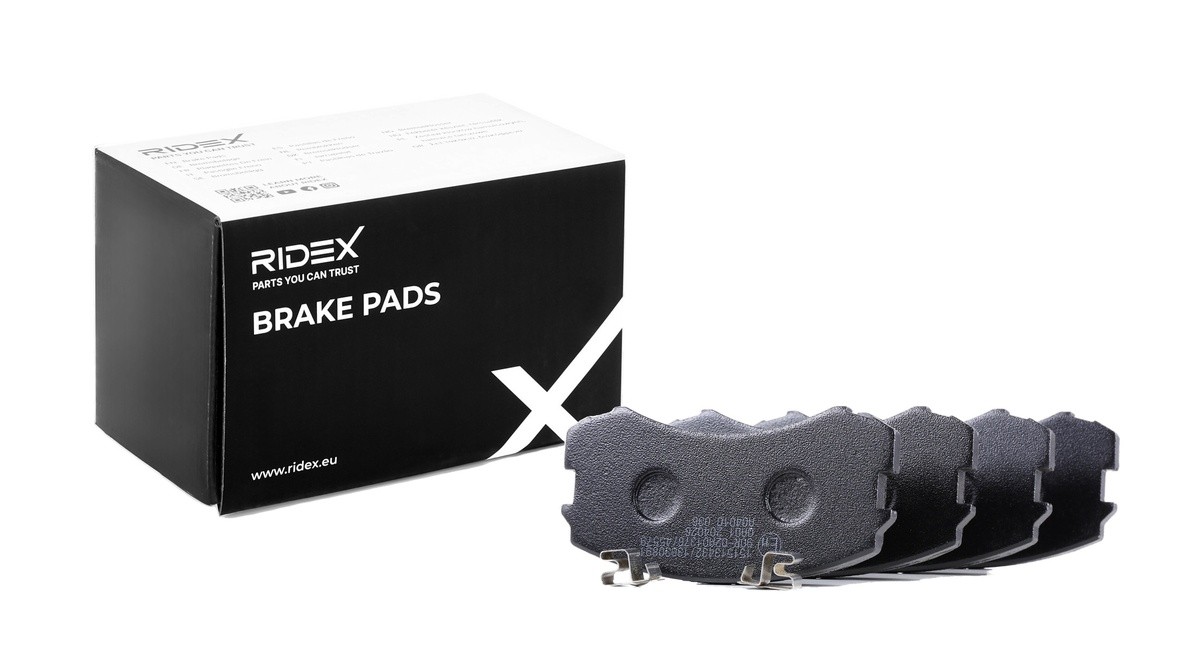 RIDEX Brake pad set Article number: 402B1002 cheaply