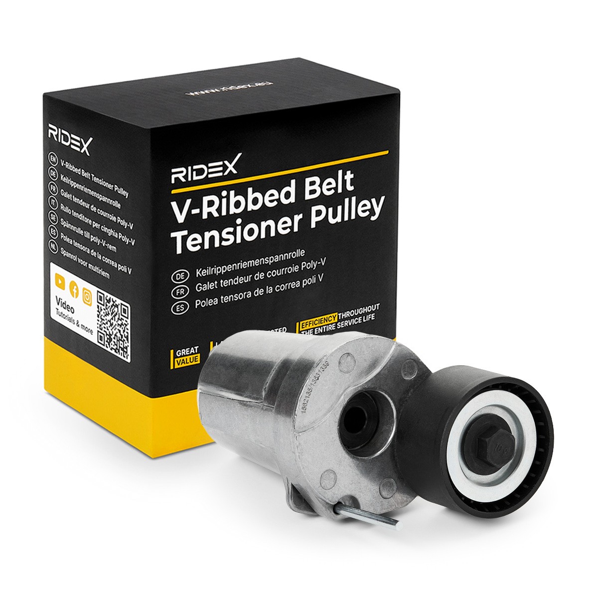 RIDEX Strammehjul, kilerem Varenummer: 310T0265 billige