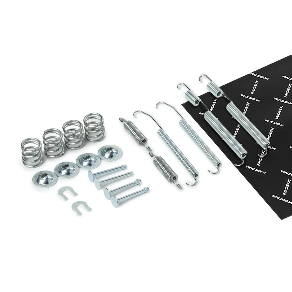 RIDEX 1502A0065 Lisakomplekt, Piduriklotsid LANCER 1.8 4WD 97 HP Bensiin 1994