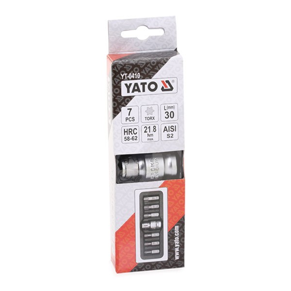 YATO Screwdriver Bit Set Article number: YT-0410 cheaply