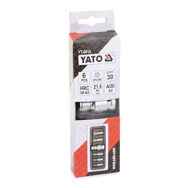 YATO Screwdriver Bit Set Article number: YT-0414 cheaply