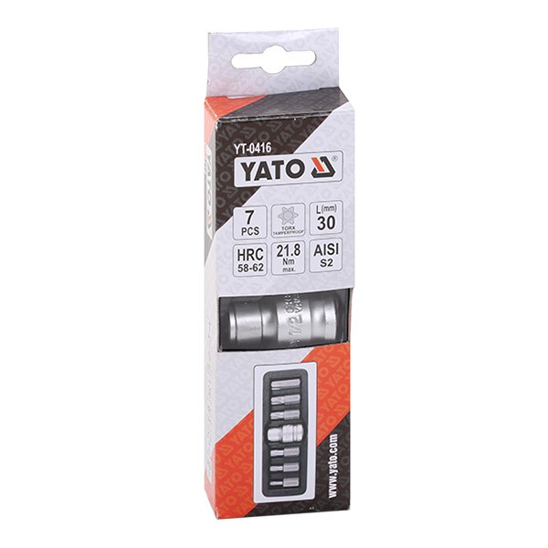 YATO Screwdriver Bit Set Article number: YT-0416 cheaply