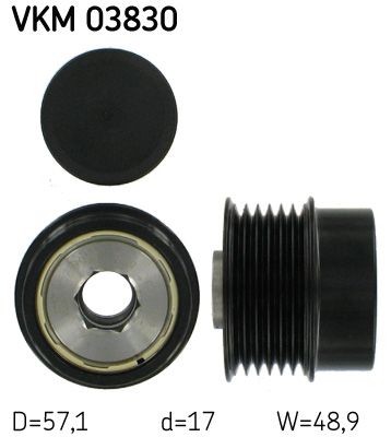 SKF Generaatori vabakäik Artikli number: VKM 03830 soodsalt
