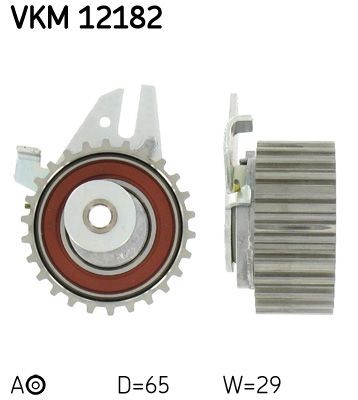 SKF Timing belt tensioner pulley Article number: VKM 12182 cheaply