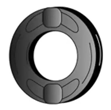 VEGAZ Clamp, silencer Article number: BG-105EPDM cheaply