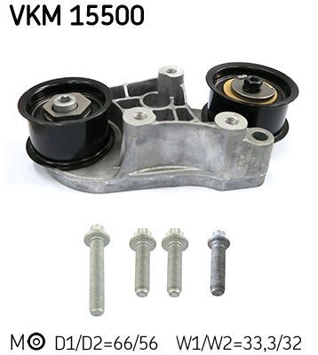 SKF Timing belt tensioner pulley Article number: VKM 15500 cheaply