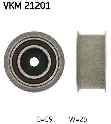 SKF Seade- / juhtrull, hammasrihm Artikli number: VKM 21201 soodsalt