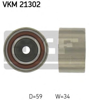 SKF Timing belt deflection pulley Article number: VKM 21302 cheaply