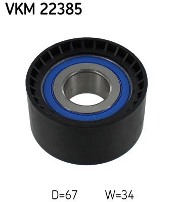 SKF Timing belt deflection pulley Article number: VKM 22385 cheaply