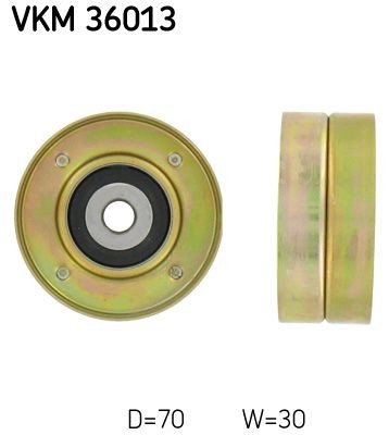 SKF Medløberhjul, multi-V-rem Varenummer: VKM 36013 billige