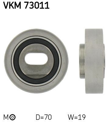 SKF Timing belt tensioner pulley Article number: VKM 73011 cheaply