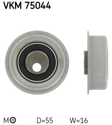 SKF Timing belt tensioner pulley Article number: VKM 75044 cheaply
