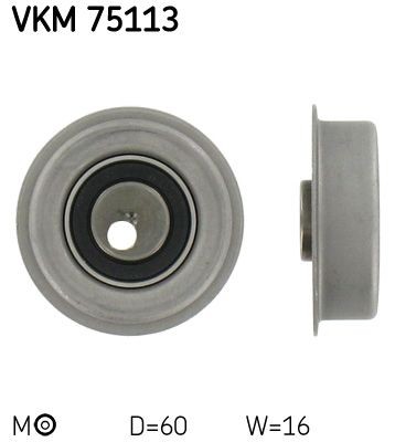 SKF Strammehjul, tandrem Varenummer: VKM 75113 billige