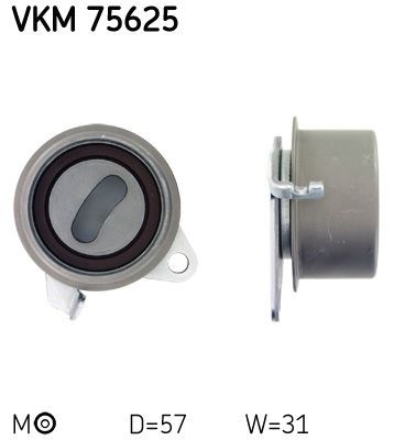 SKF Strammehjul, tandrem Varenummer: VKM 75625 billige