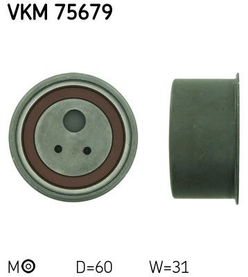 SKF Pingutusrull, Hammasrihm Artikli number: VKM 75679 soodsalt