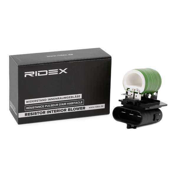 RIDEX Pre-resistor, electro motor radiator fan Article number: 4145R0004 cheaply