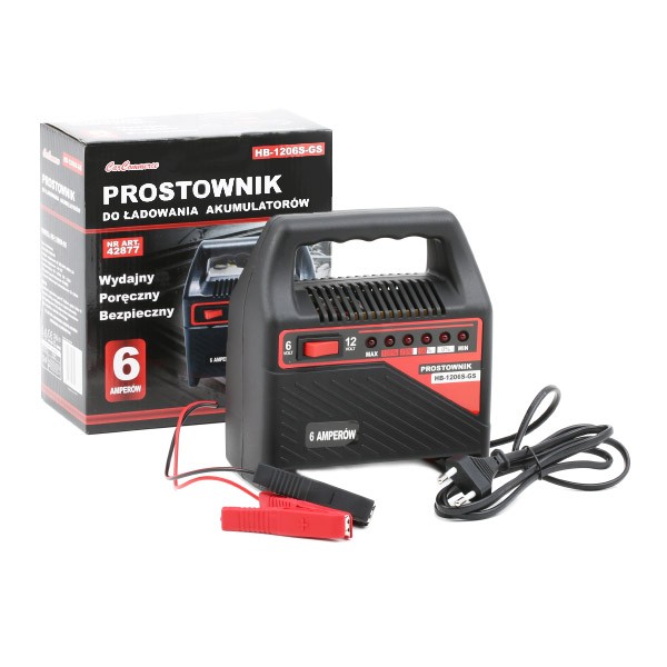 CARCOMMERCE Batterilader Varenummer: 42877 billige