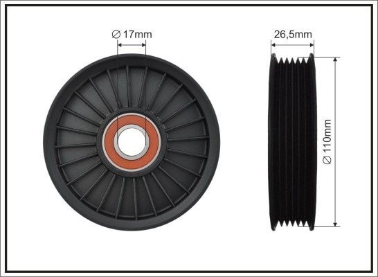 CAFFARO Tensioner pulley Article number: 500478 cheaply