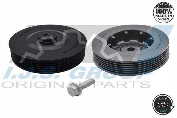 IJS GROUP Belt Pulley Set, crankshaft Article number: 17-1001SET cheaply