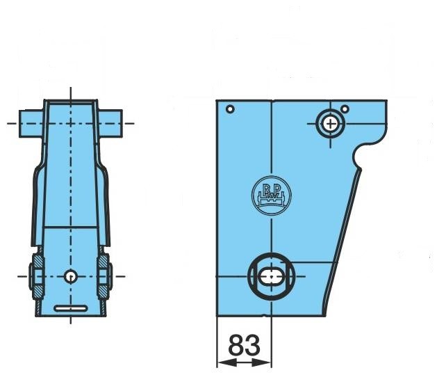 BPW Spring Bracket Article number: 05.375.44.22.0 cheaply