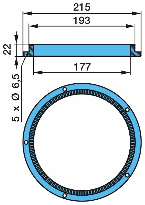 BPW ABS sensor ring Article number: 03.310.09.39.0 cheaply